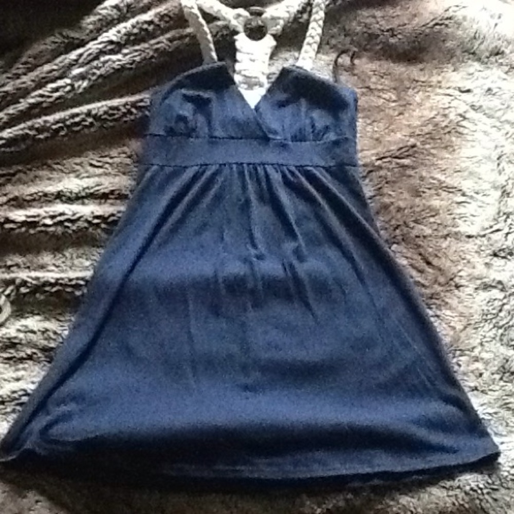 Soft navy blue dress